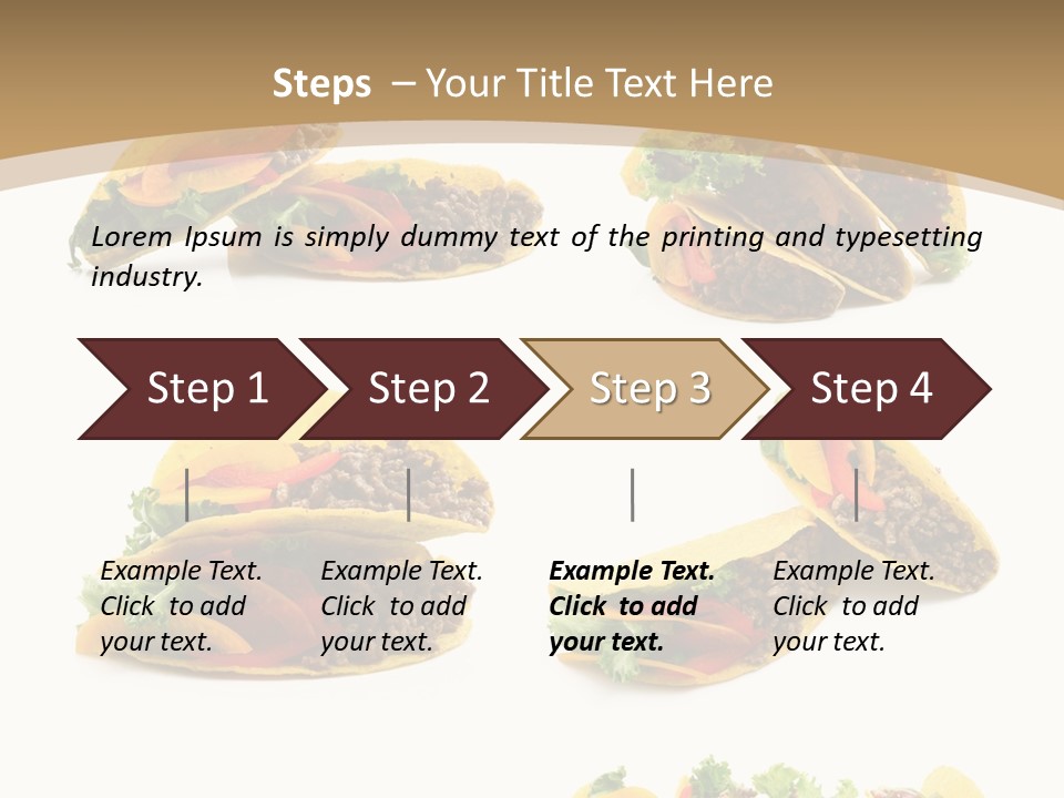 Macro Filling Capsicum PowerPoint Template