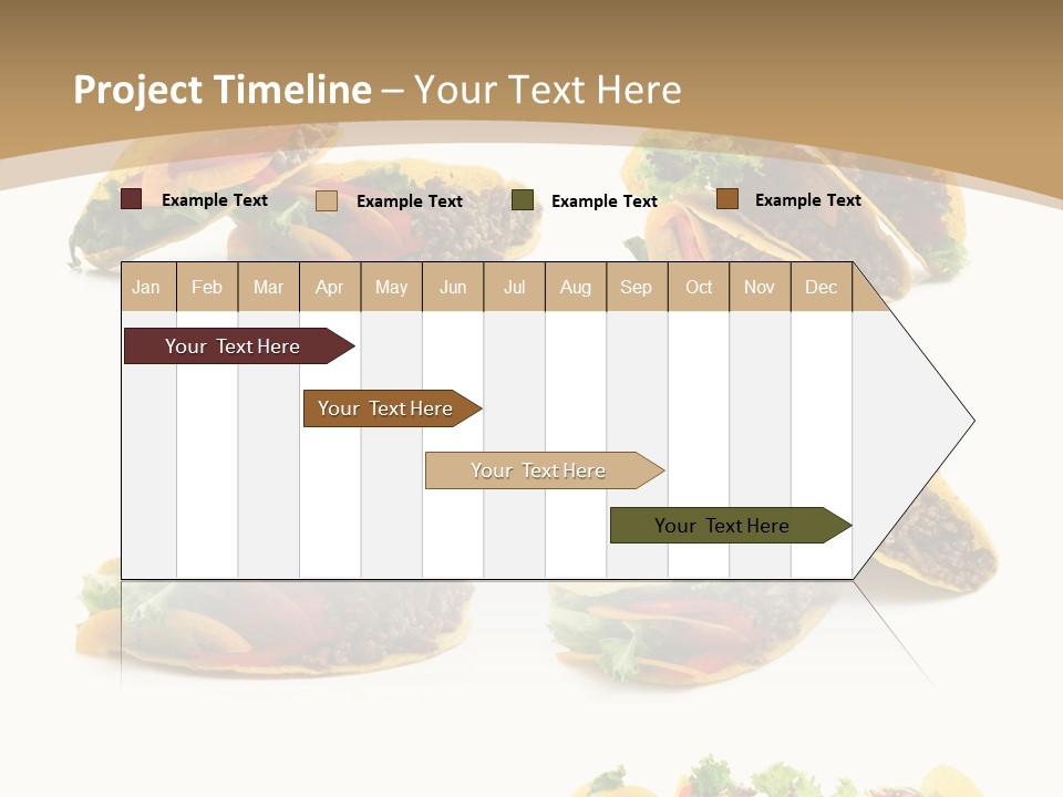 Macro Filling Capsicum PowerPoint Template