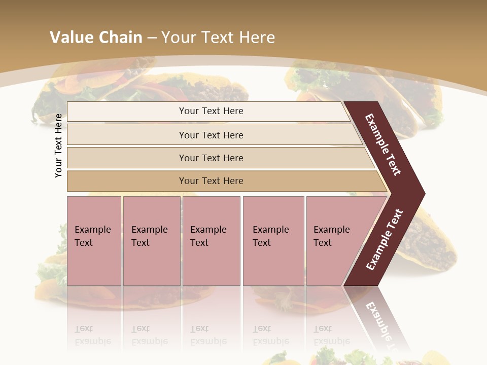 Macro Filling Capsicum PowerPoint Template