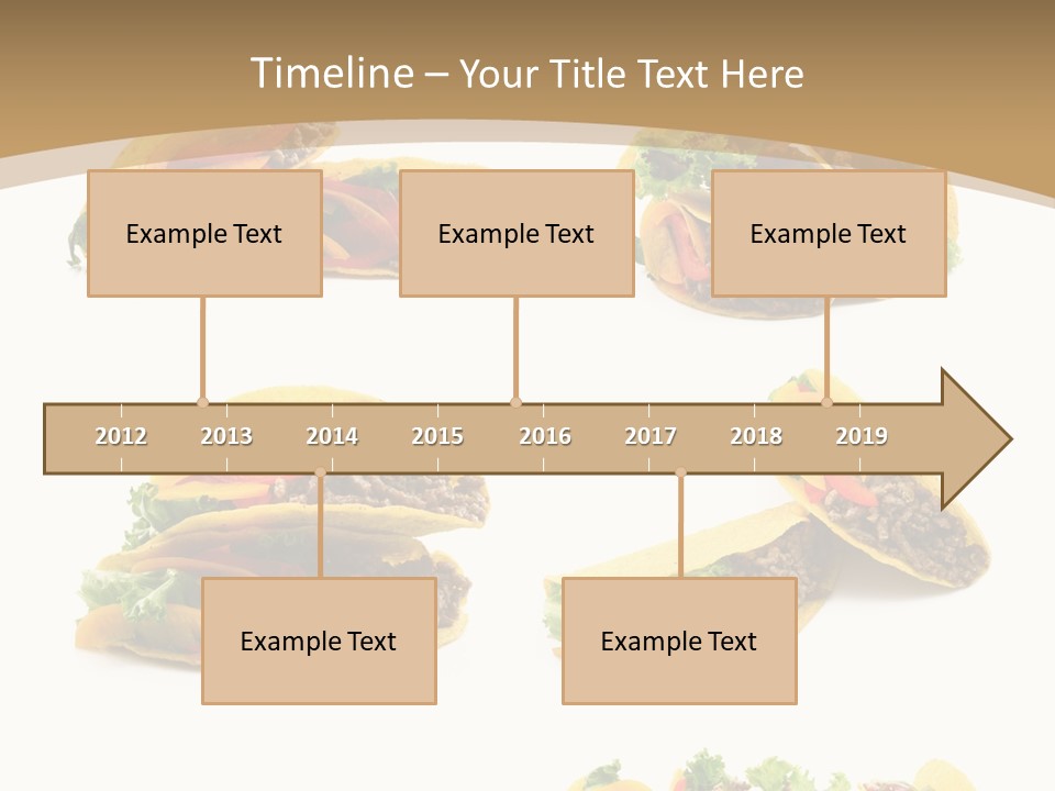 Macro Filling Capsicum PowerPoint Template