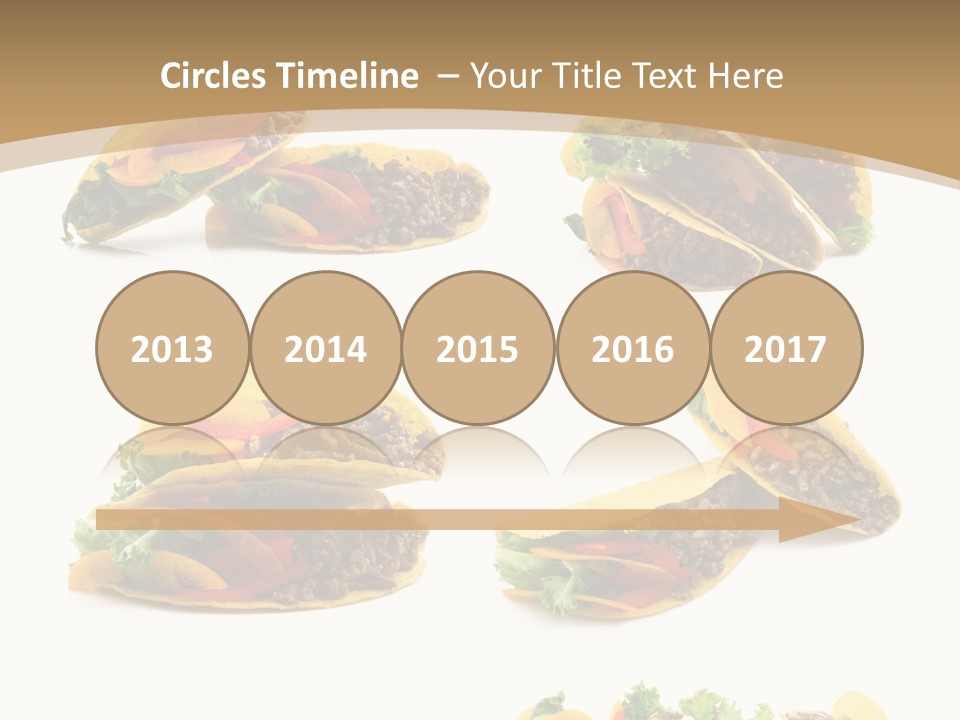 Macro Filling Capsicum PowerPoint Template