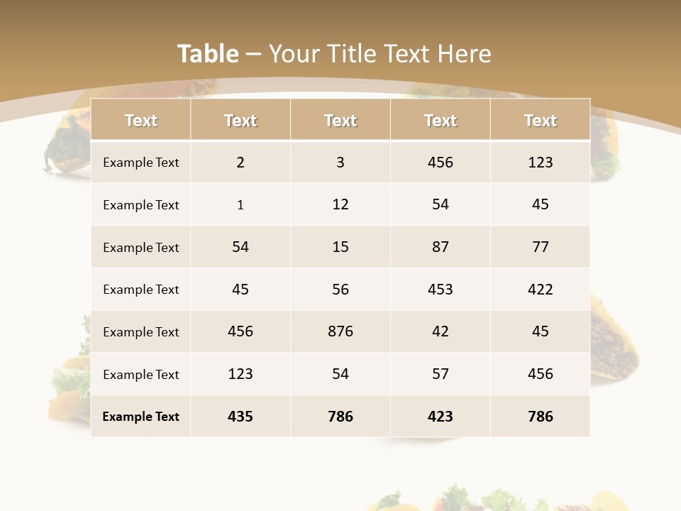 Macro Filling Capsicum PowerPoint Template