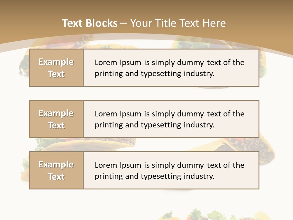 Macro Filling Capsicum PowerPoint Template