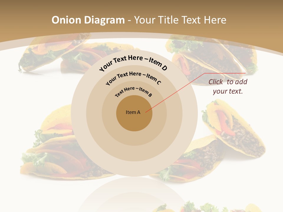 Macro Filling Capsicum PowerPoint Template