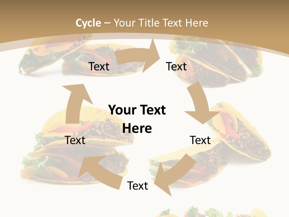 Macro Filling Capsicum PowerPoint Template