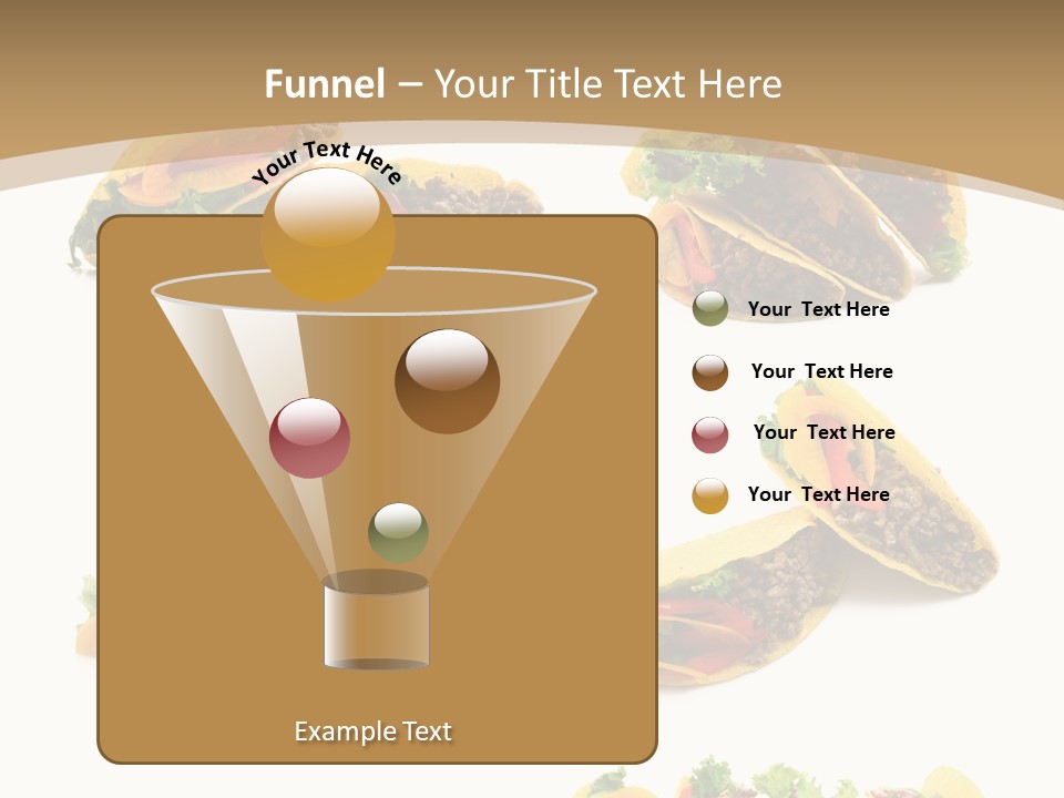 Macro Filling Capsicum PowerPoint Template