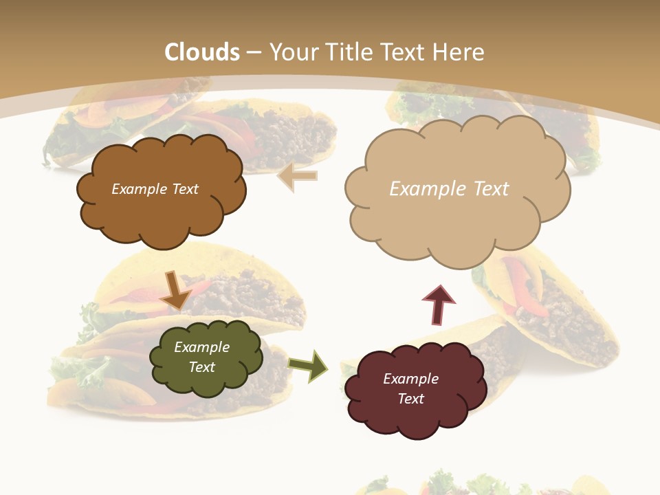 Macro Filling Capsicum PowerPoint Template