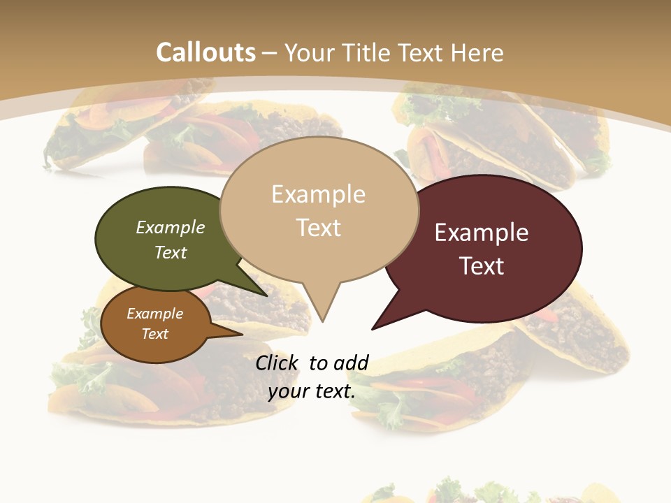 Macro Filling Capsicum PowerPoint Template