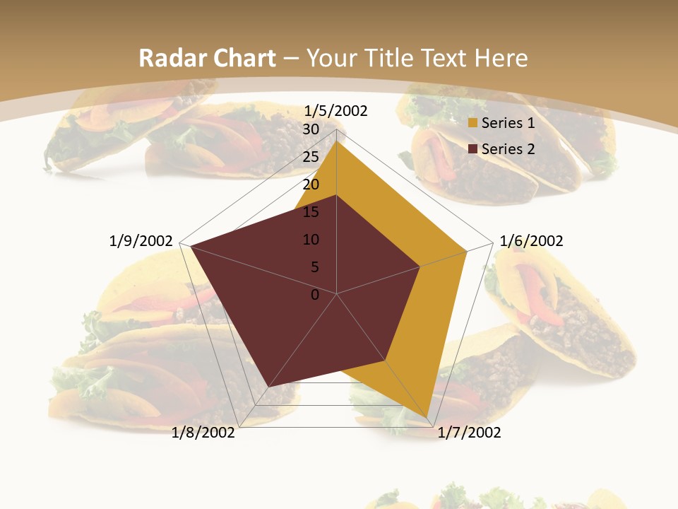 Macro Filling Capsicum PowerPoint Template