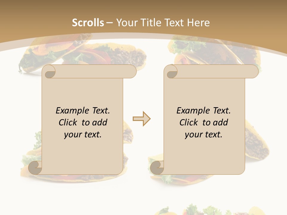 Macro Filling Capsicum PowerPoint Template