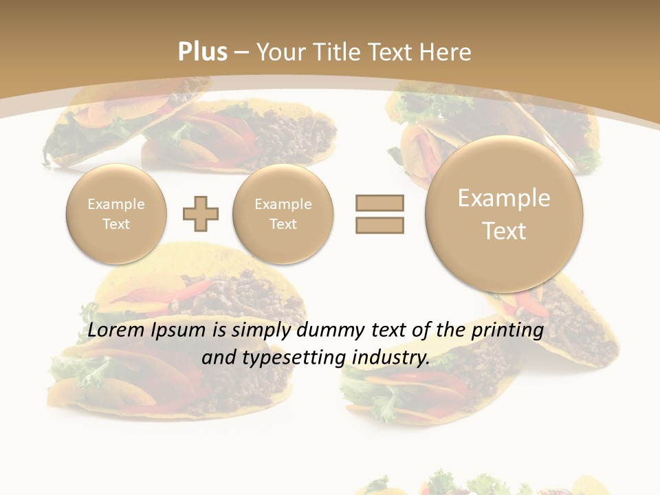 Macro Filling Capsicum PowerPoint Template