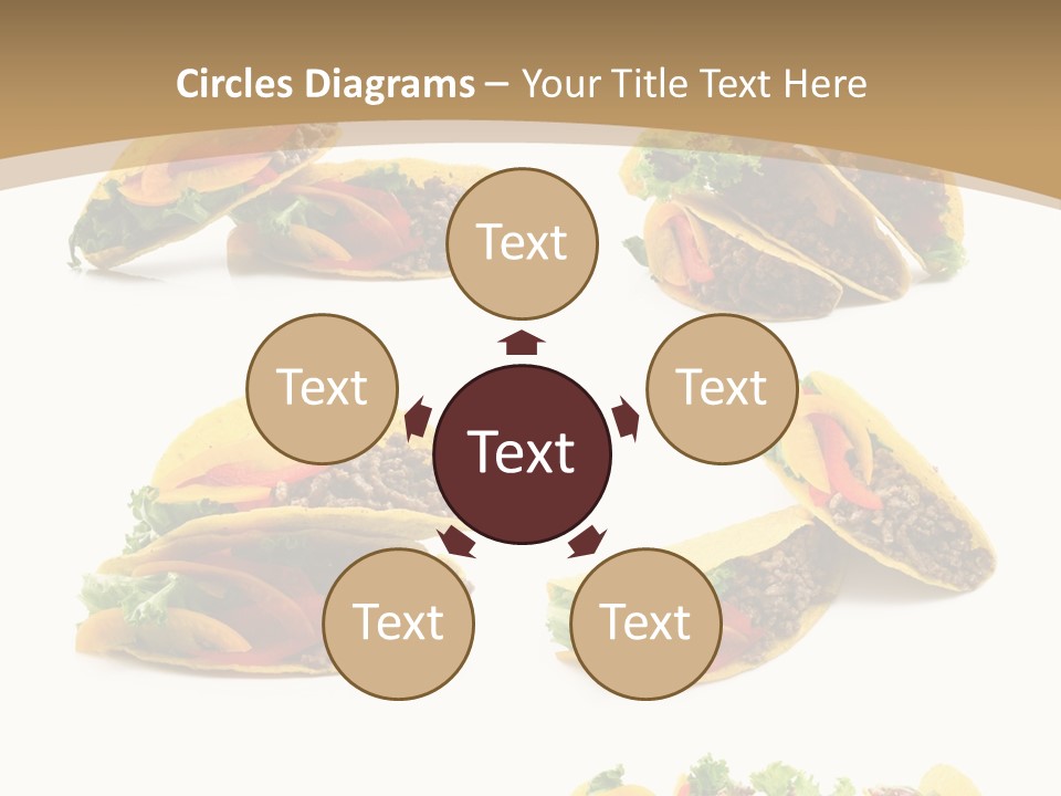 Macro Filling Capsicum PowerPoint Template