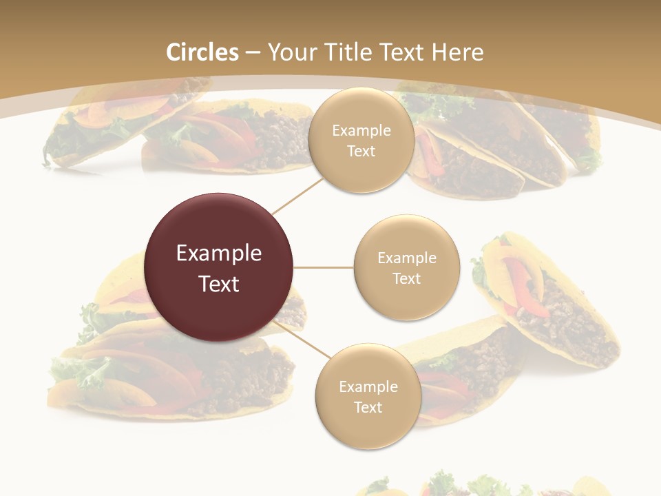 Macro Filling Capsicum PowerPoint Template