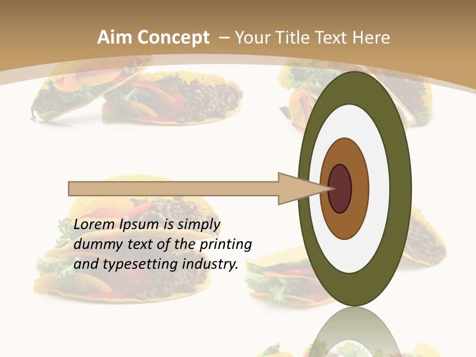 Macro Filling Capsicum PowerPoint Template