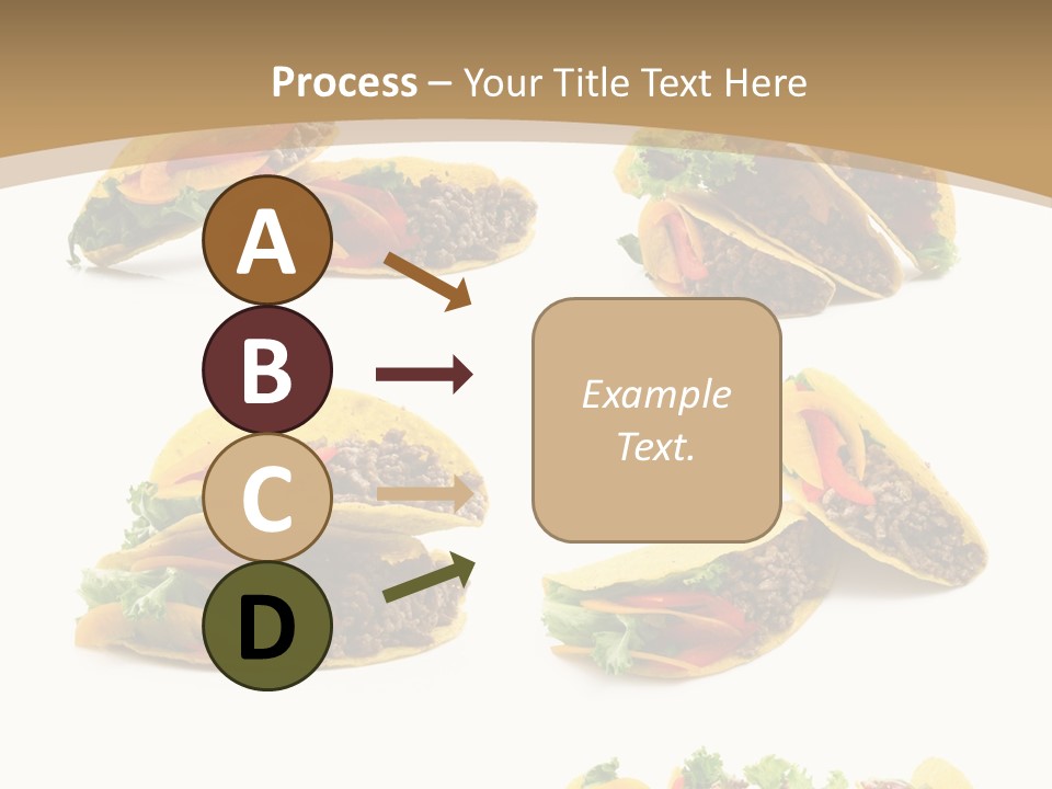 Macro Filling Capsicum PowerPoint Template