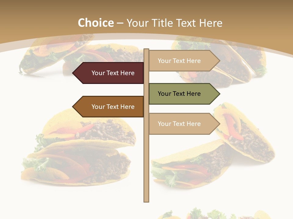 Macro Filling Capsicum PowerPoint Template