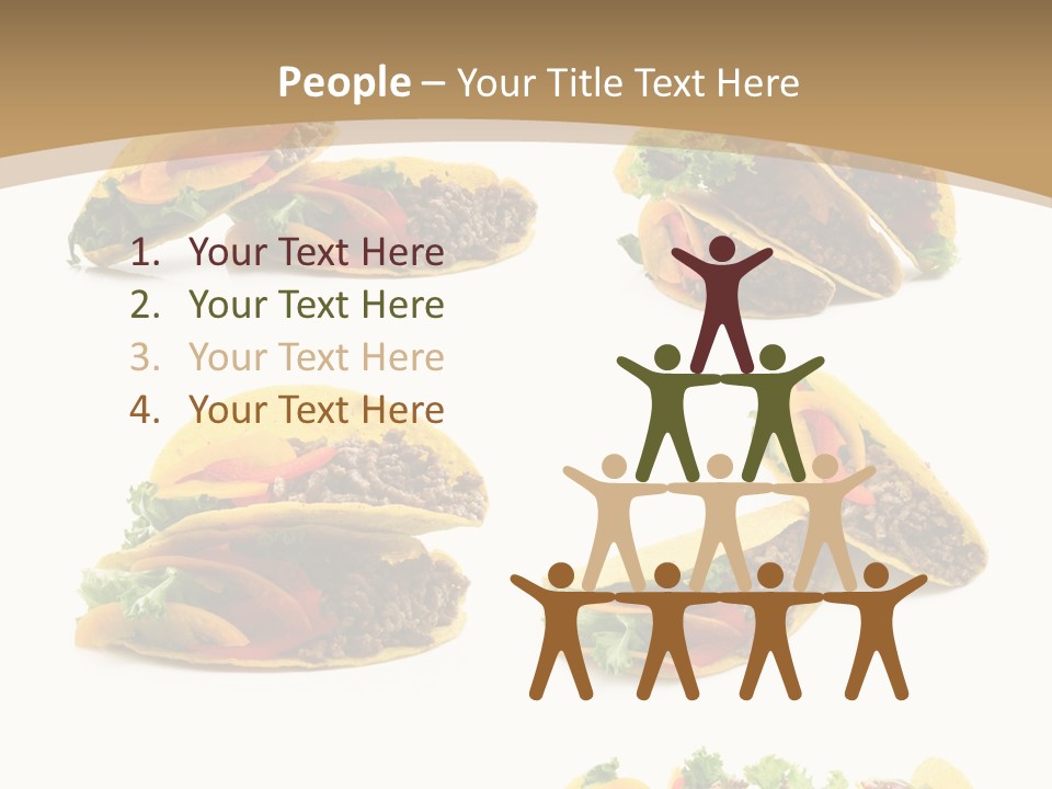 Macro Filling Capsicum PowerPoint Template