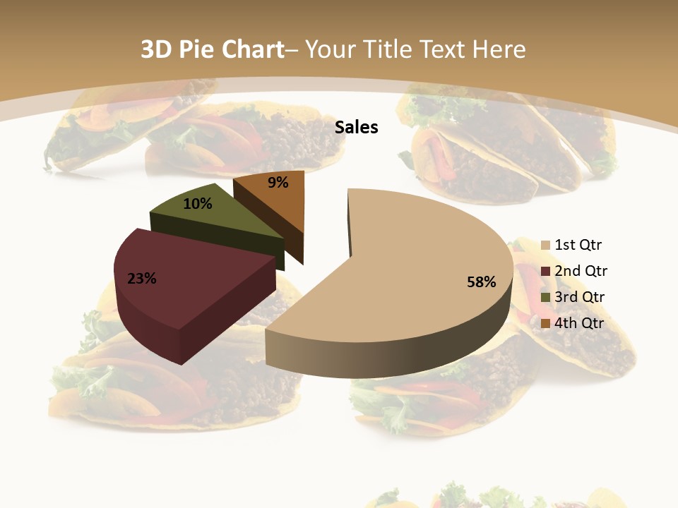 Macro Filling Capsicum PowerPoint Template