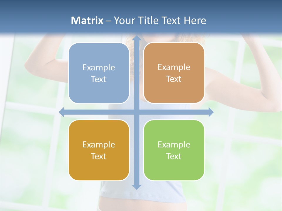 People Pumping Weight PowerPoint Template