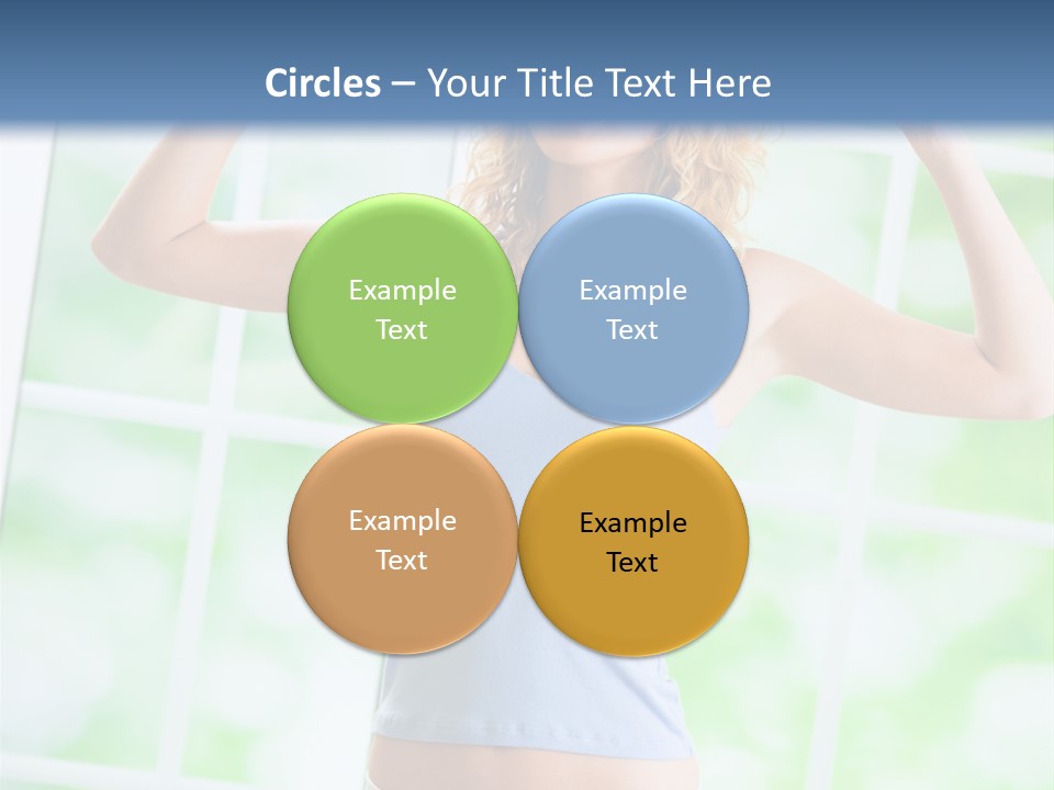 People Pumping Weight PowerPoint Template