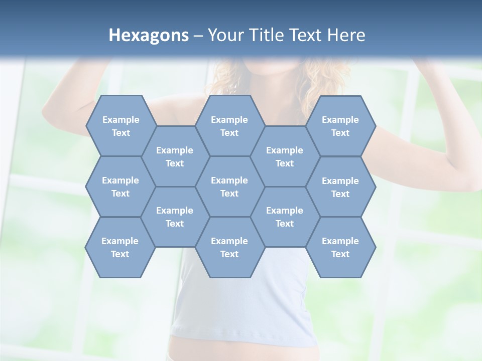 People Pumping Weight PowerPoint Template