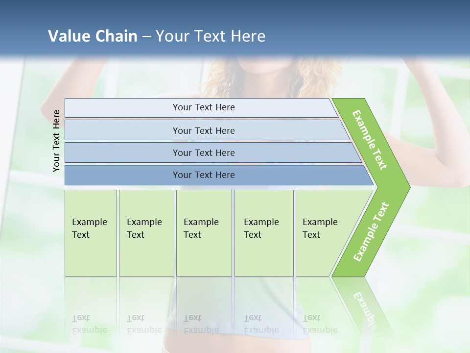 People Pumping Weight PowerPoint Template
