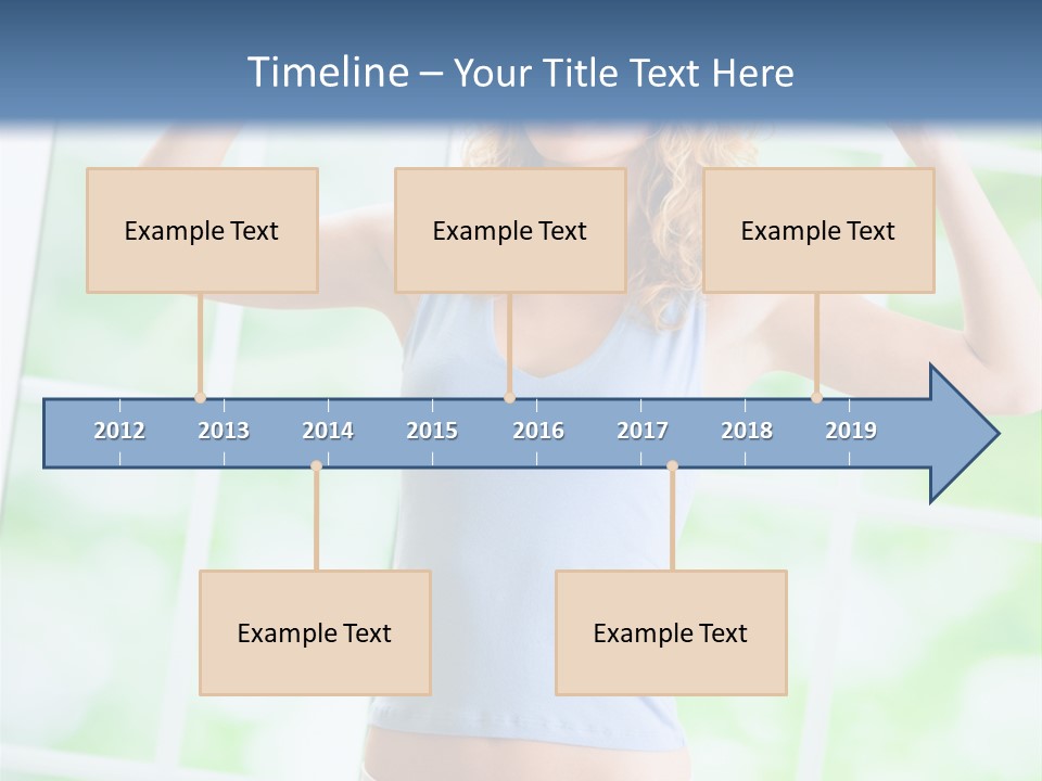 People Pumping Weight PowerPoint Template