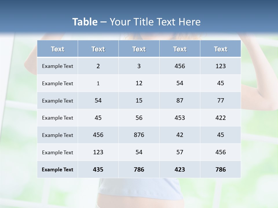 People Pumping Weight PowerPoint Template