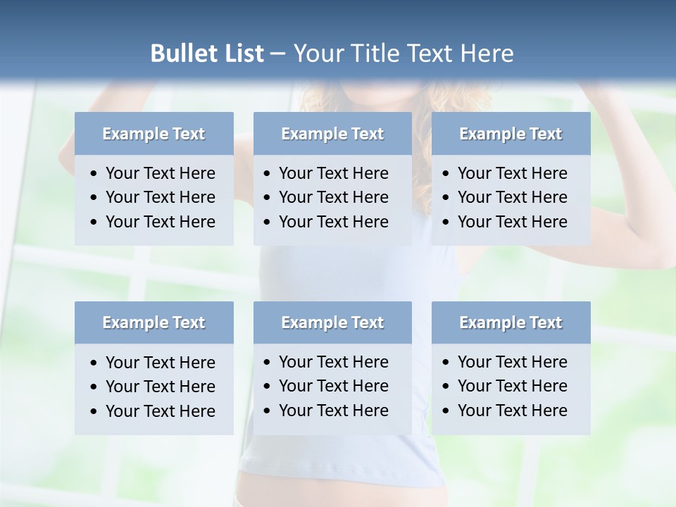 People Pumping Weight PowerPoint Template