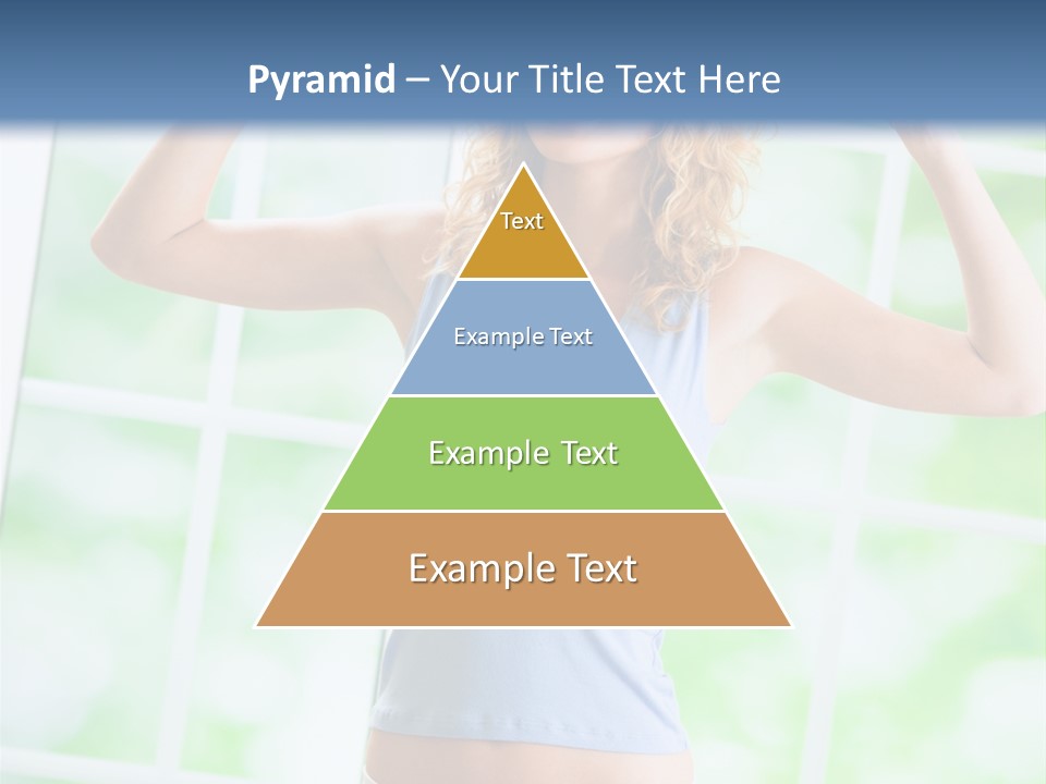 People Pumping Weight PowerPoint Template