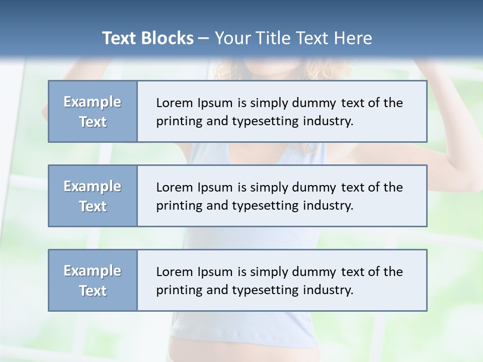 People Pumping Weight PowerPoint Template