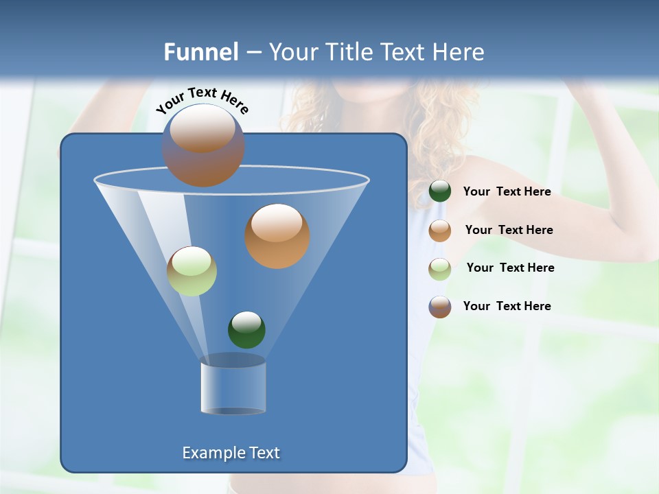 People Pumping Weight PowerPoint Template