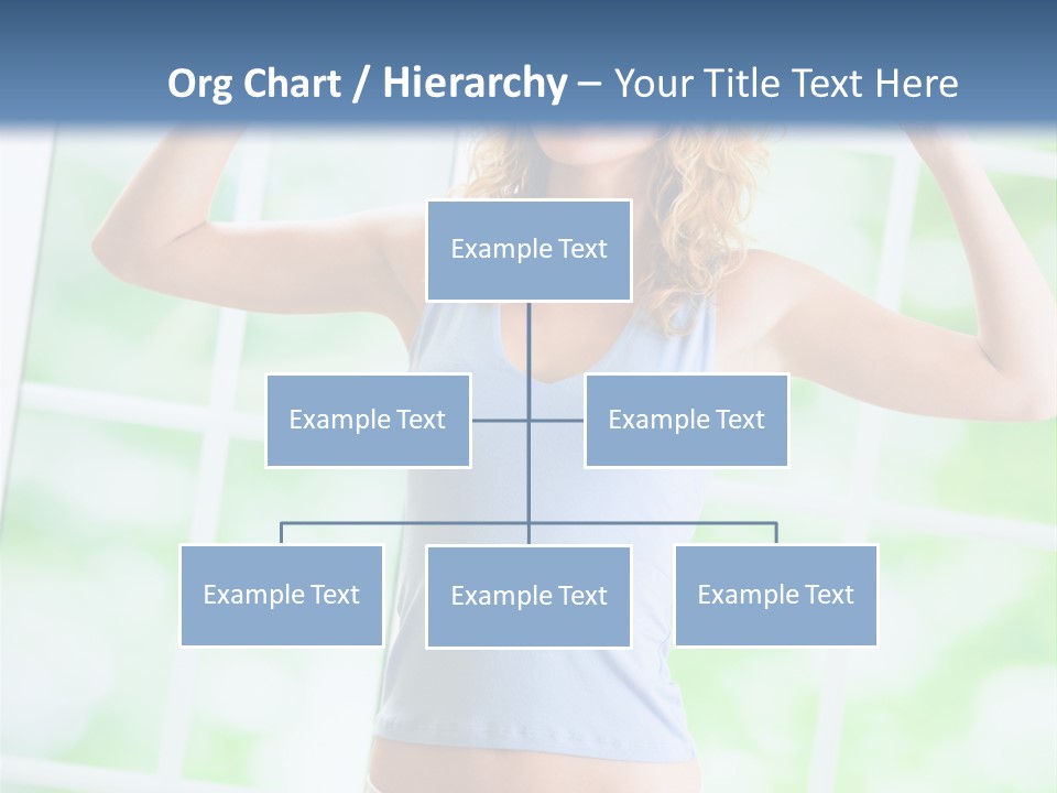 People Pumping Weight PowerPoint Template