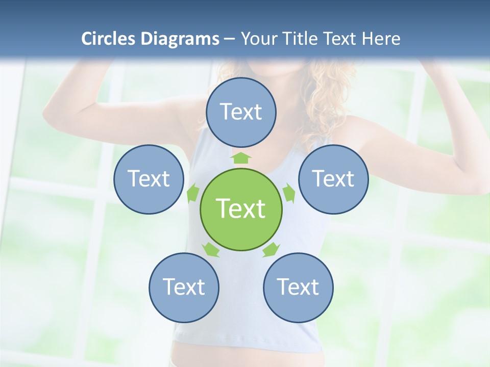 People Pumping Weight PowerPoint Template