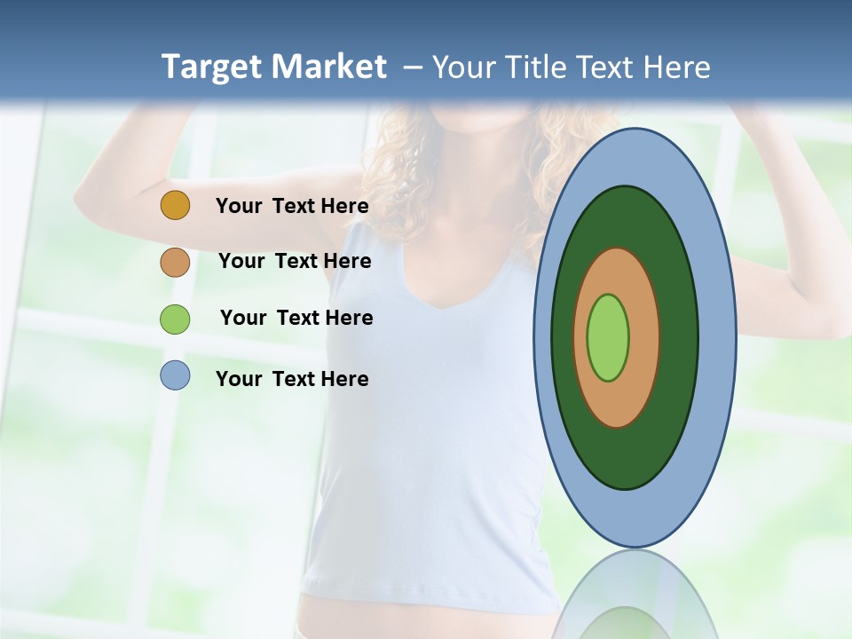 People Pumping Weight PowerPoint Template