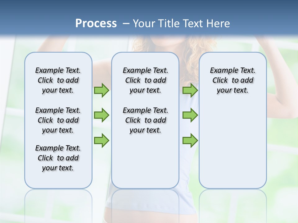 People Pumping Weight PowerPoint Template