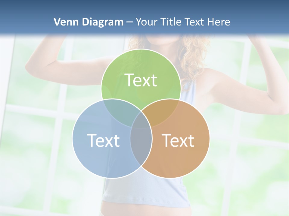 People Pumping Weight PowerPoint Template