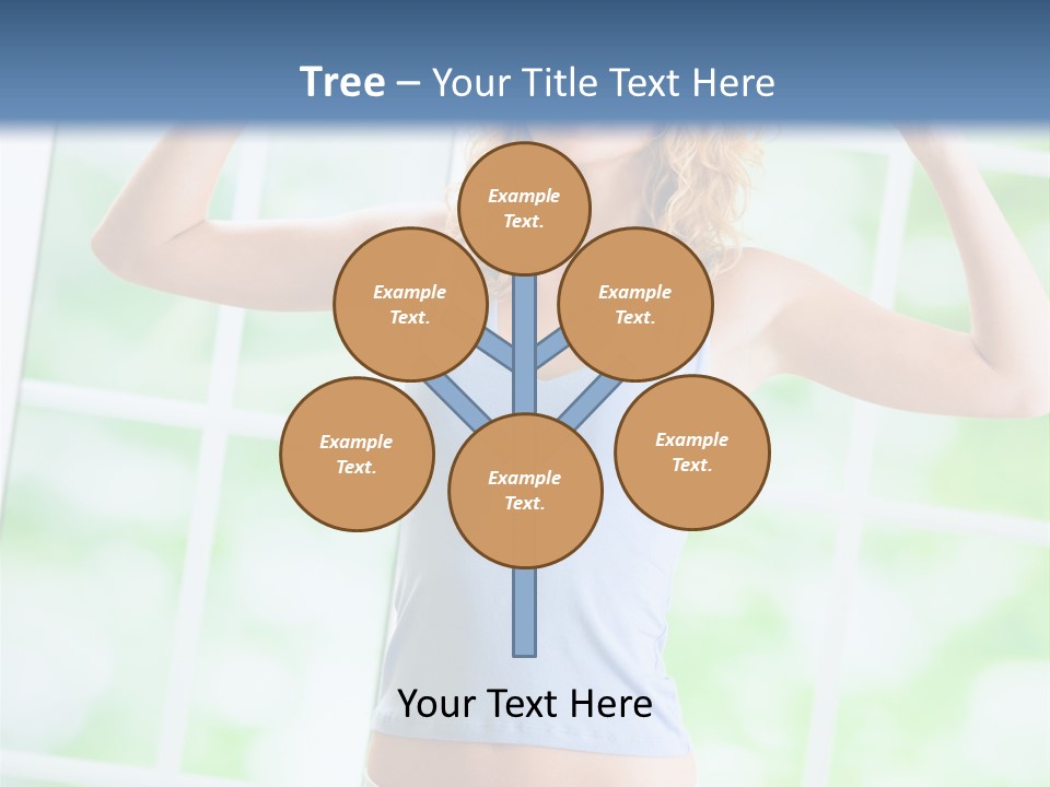 People Pumping Weight PowerPoint Template