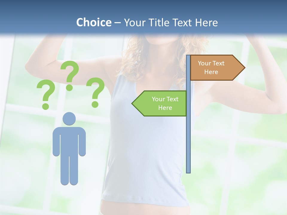 People Pumping Weight PowerPoint Template