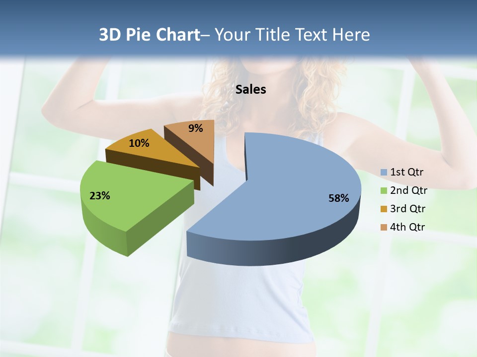People Pumping Weight PowerPoint Template