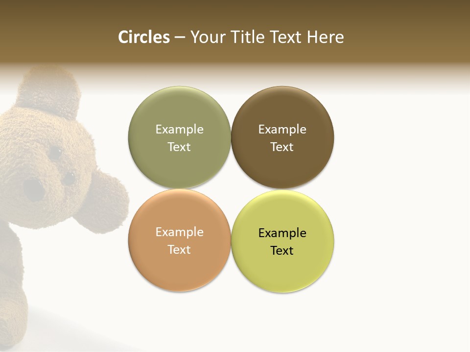 Insert Child Brown PowerPoint Template