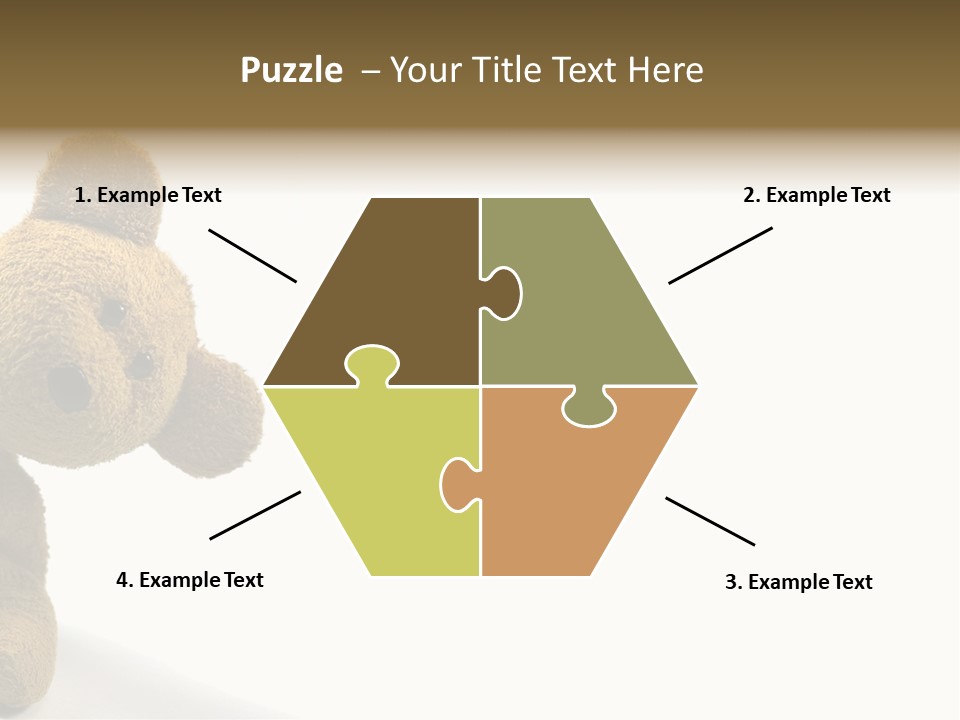 Insert Child Brown PowerPoint Template