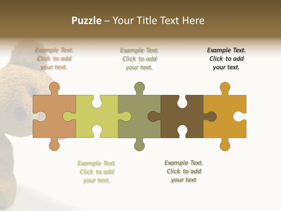 Insert Child Brown PowerPoint Template