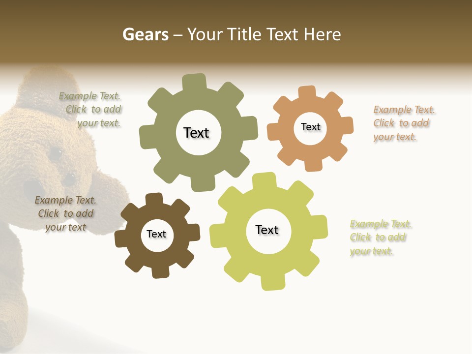 Insert Child Brown PowerPoint Template