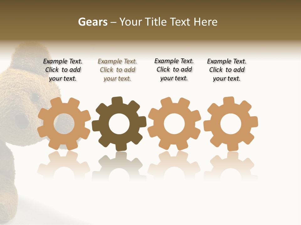 Insert Child Brown PowerPoint Template