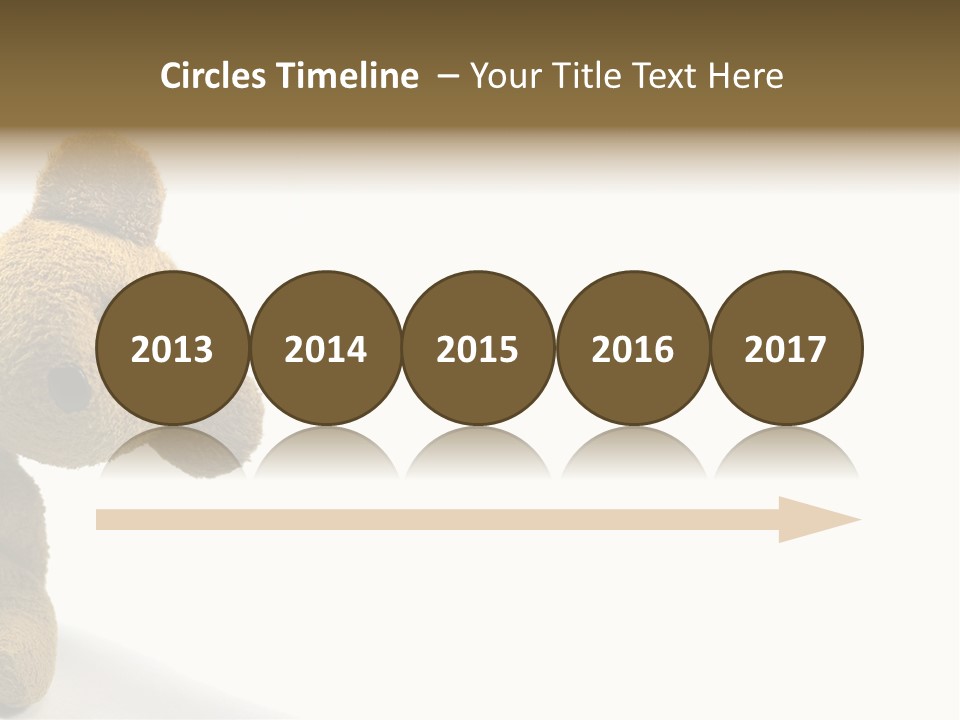 Insert Child Brown PowerPoint Template