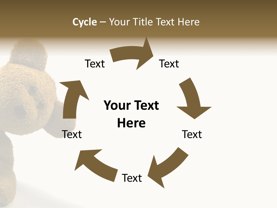 Insert Child Brown PowerPoint Template