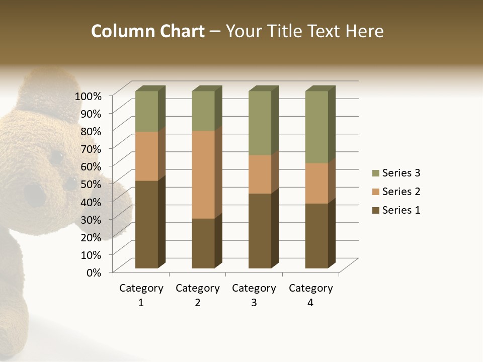 Insert Child Brown PowerPoint Template