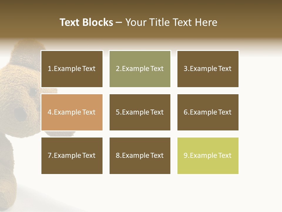 Insert Child Brown PowerPoint Template