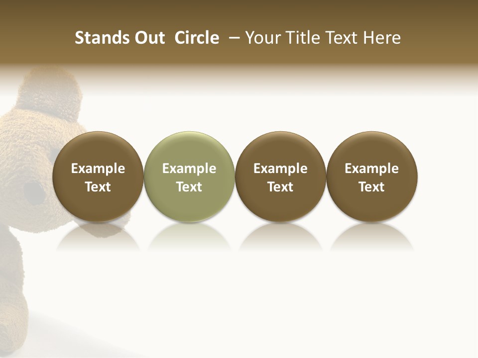 Insert Child Brown PowerPoint Template